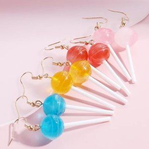 🔥5/$20🔥 FUN REALISTIC LOLLIPOP EARRINGS